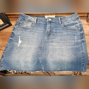 Altar'd State jean skirt